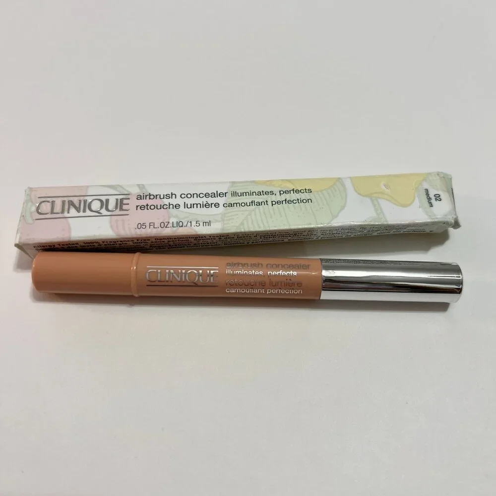 Clinique Airbrush Concealer Shade 02 Medium Full Regular Standard Size
